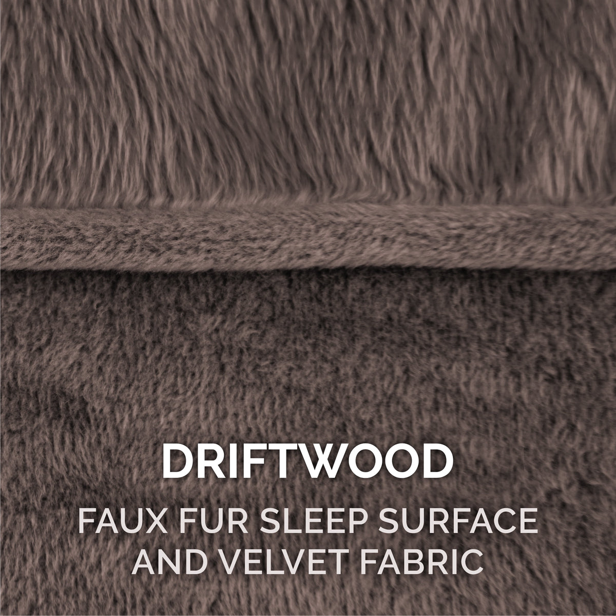 FH Faux Fur & Velvet Sofa - JM-Dark Sage