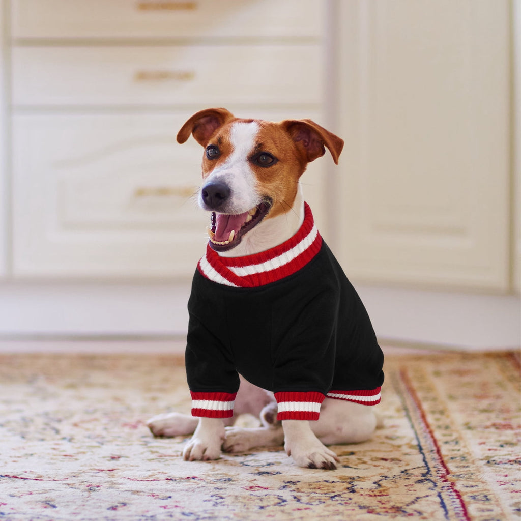 Kuoser Dog Winter Sweater, Cute Pet Pullover Vest, Soft and Thick Sweatshirt for Dogs and Cats, Green, XL