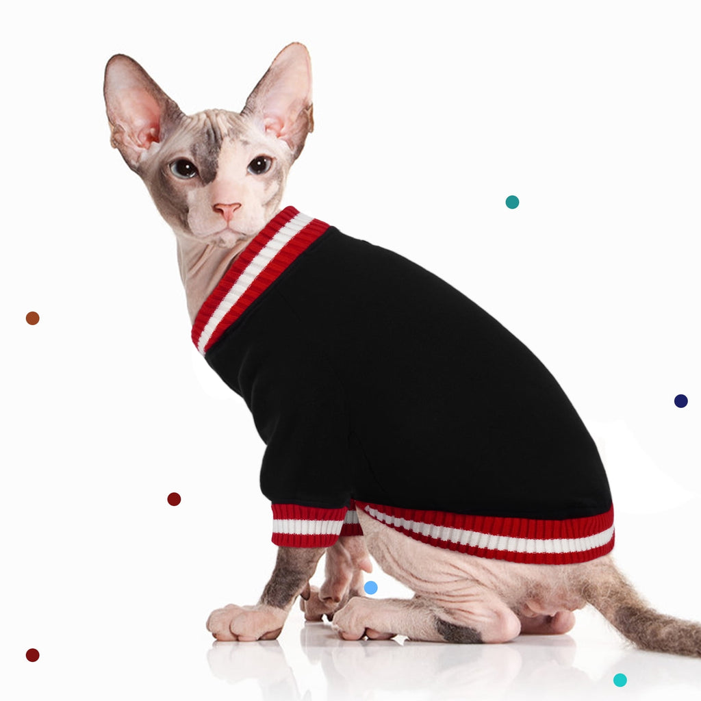 Kuoser Dog Winter Sweater, Cute Pet Pullover Vest, Soft and Thick Sweatshirt for Dogs and Cats, Green, XL