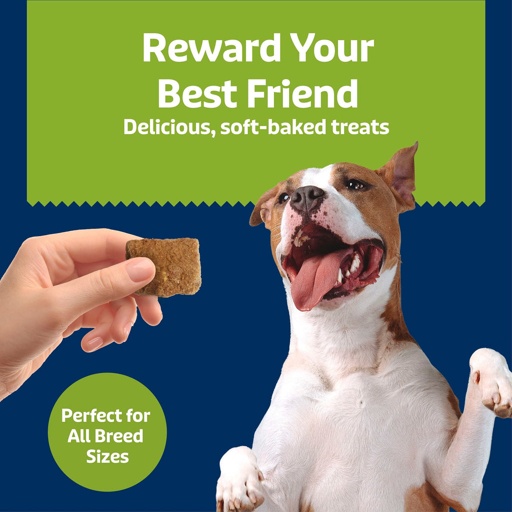 Blue Buffalo Soft & Chewy Health Bars Baked with Real Chicken & Apples, Dog Treats, 9 oz.