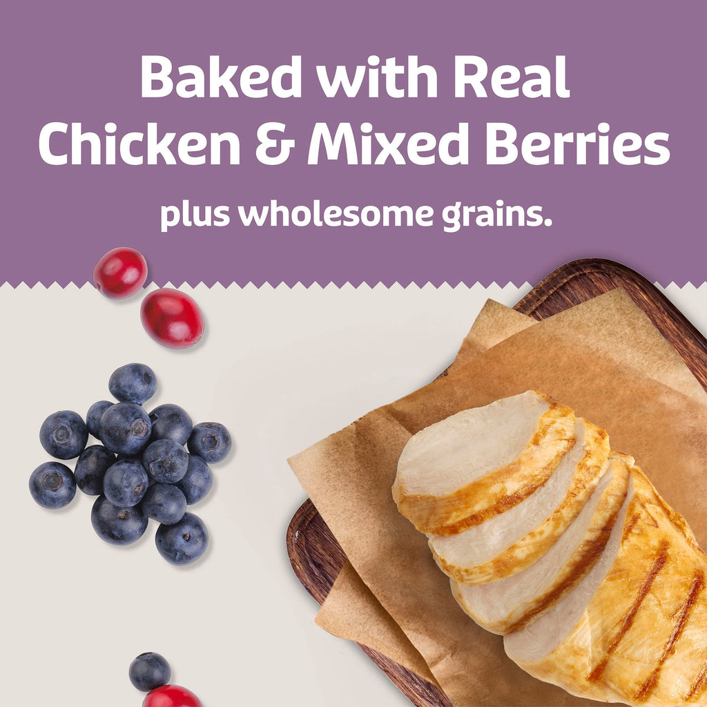 Blue Buffalo Soft & Chewy Health Bars Baked with Real Chicken & Mixed Berries, 9 oz. Bag