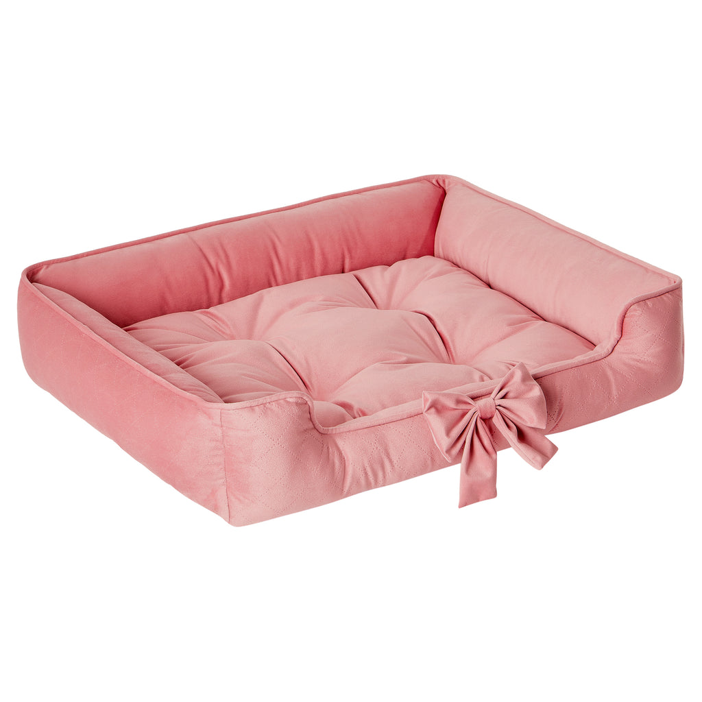 Vibrant Life Medium Signature Cuddler Pet Bed, Mauve, 22" x 27"