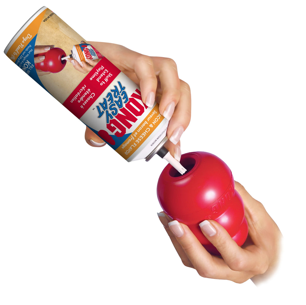 KONG® Stuff' N Easy Treat Easy Nozzle Control Dog Treat, Peanut Butter, 8 Ounces