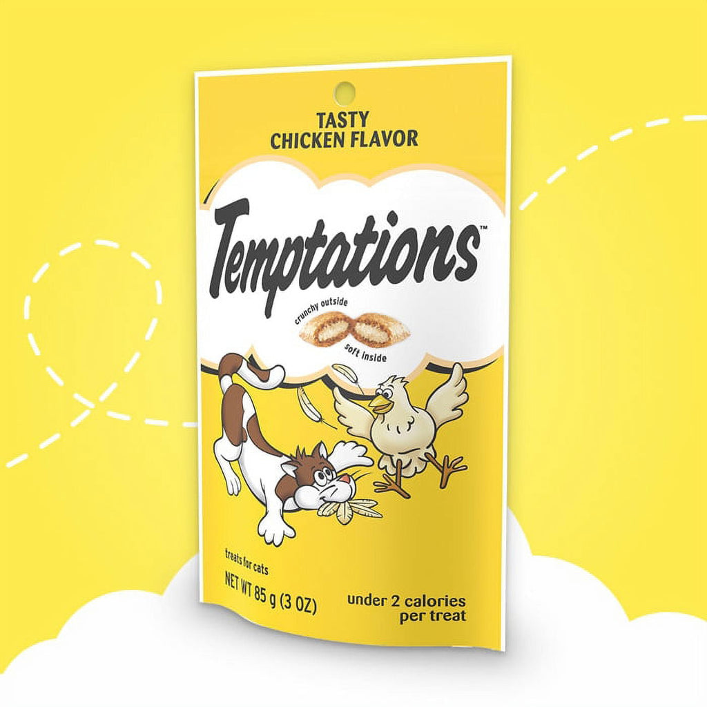 Temptations Cat Treat 8 Flavors Variety Pack, 3oz Each
