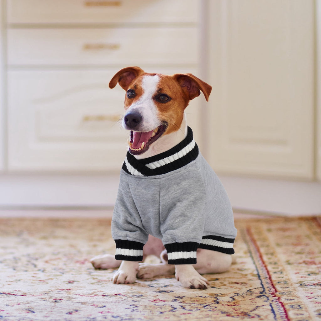 Kuoser Dog Winter Sweater, Cute Pet Pullover Vest, Soft and Thick Sweatshirt for Dogs and Cats, Green, XL