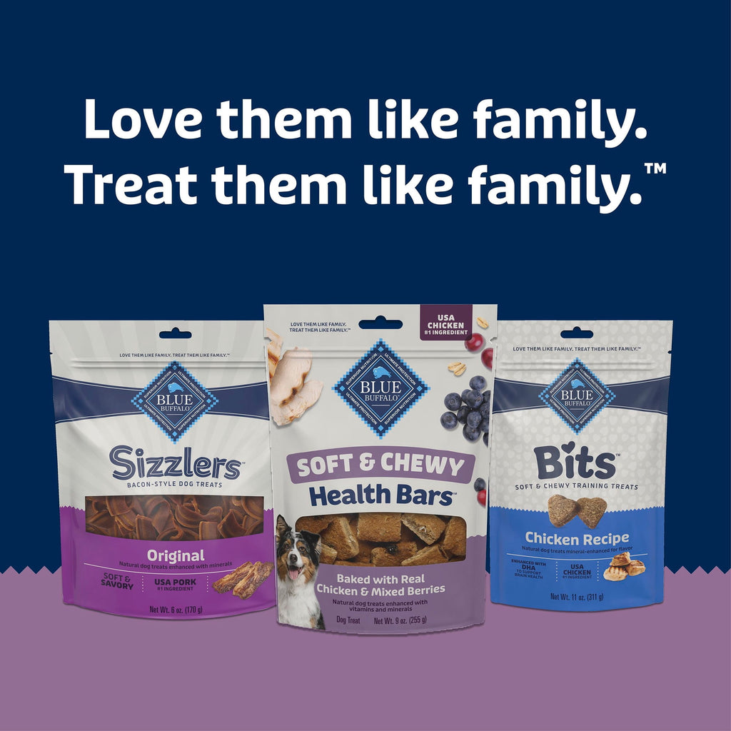 Blue Buffalo Soft & Chewy Health Bars Baked with Real Chicken & Mixed Berries, 9 oz. Bag