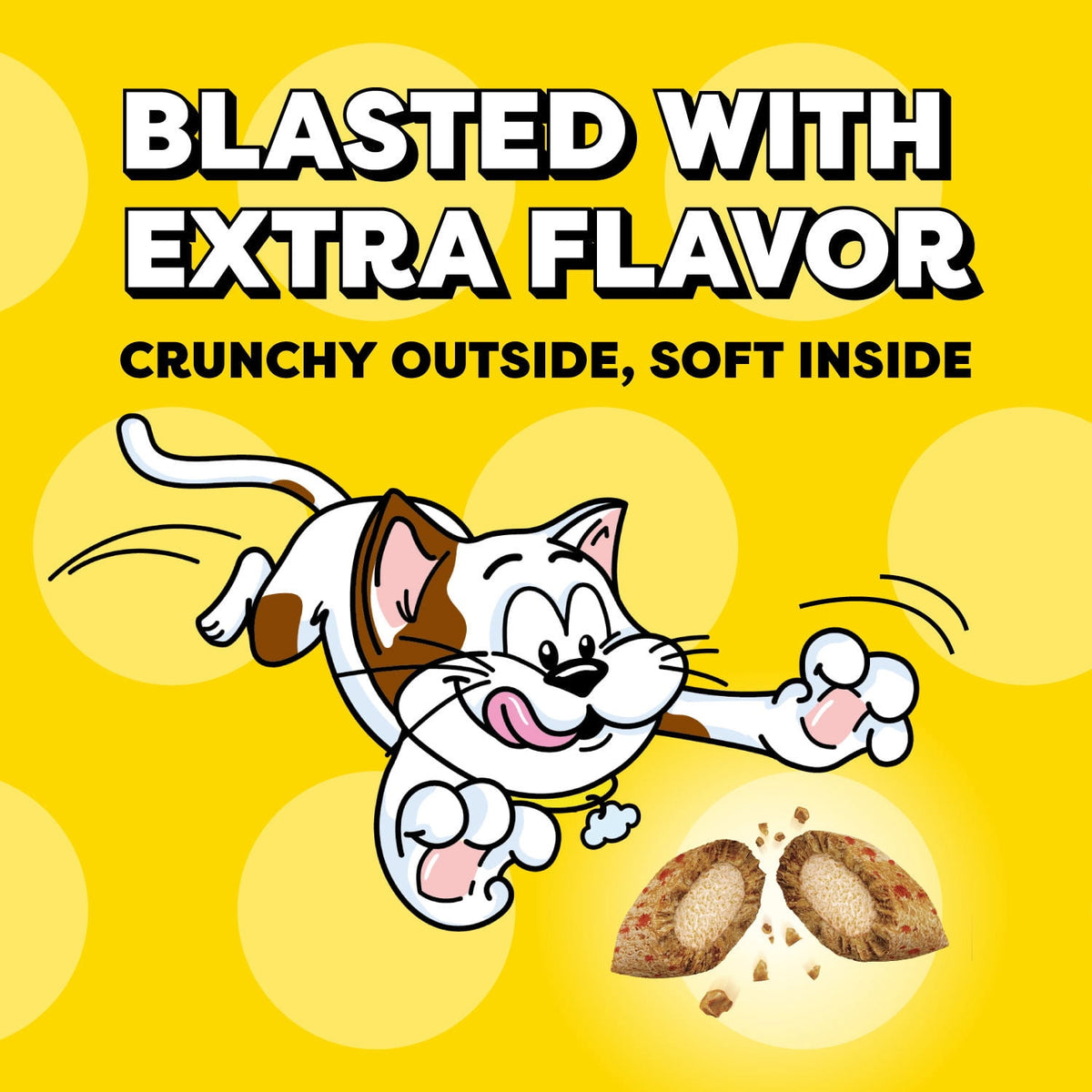 Temptations Cat Treats Wacky Blasts, Cluckin’ Bacon Flavor, 3 oz. Pouch (12 pack)