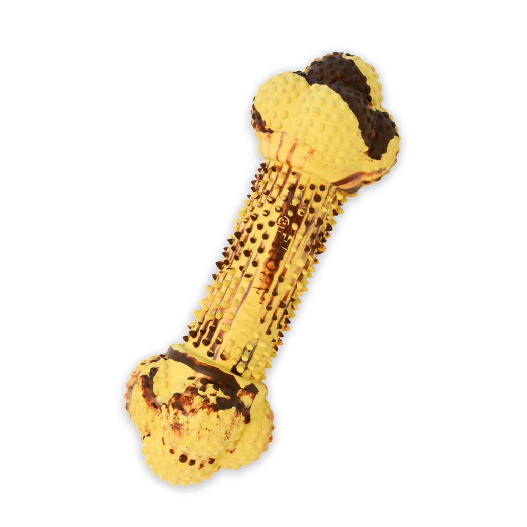 Nylabone Strong Chew Double Action Bone Dog Toy, Dog Chew Toy, Steak & Potato Flavor, Large, 1 Count