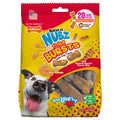 Nylabone Nubz Flavor Bursts Natural Dog Treats for Large Dogs, Bacon & Cheese Flavor Dog Bones, Large - 30+ lbs., 20 Count