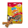 Nylabone Nubz Flavor Bursts Natural Dog Treats for Large Dogs, Bacon & Cheese Flavor Dog Bones, Large - 30+ lbs., 7 Count