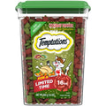 Temptations Classic Crunchy Treats Holiday Dinner Turkey Flavor Cat Treats 16 oz. Tub