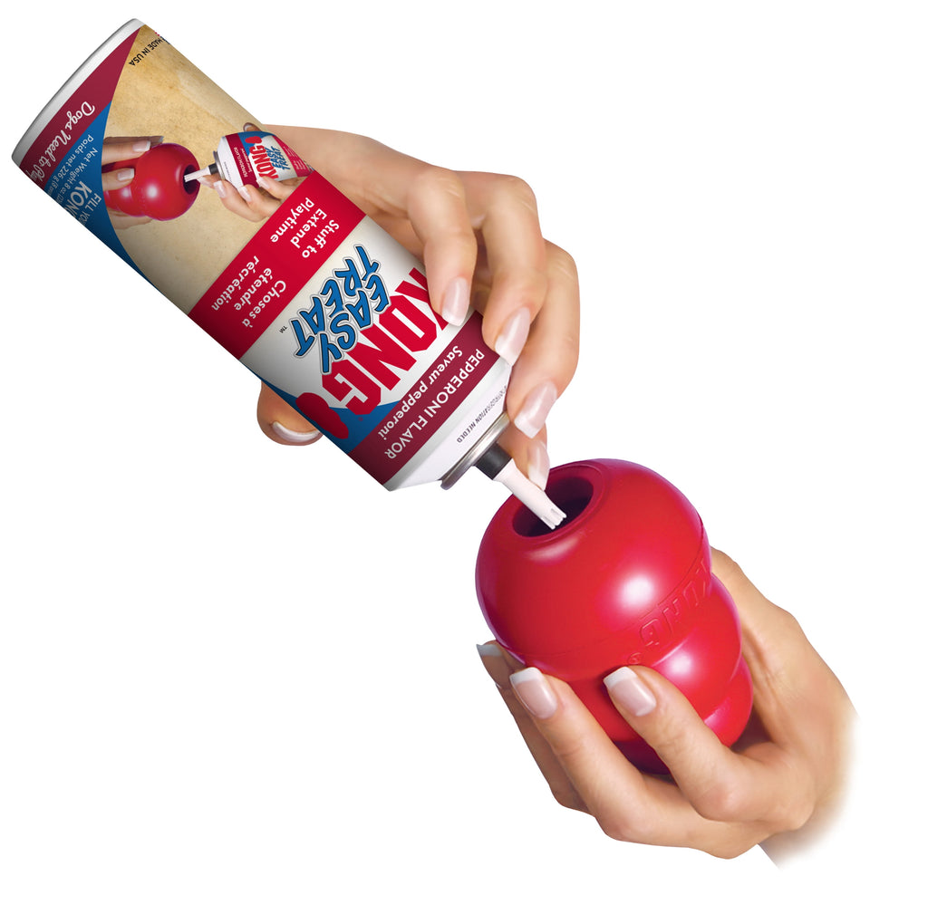 KONG® Stuff' N Easy Treat Easy Nozzle Control Dog Treat, Peanut Butter, 8 Ounces