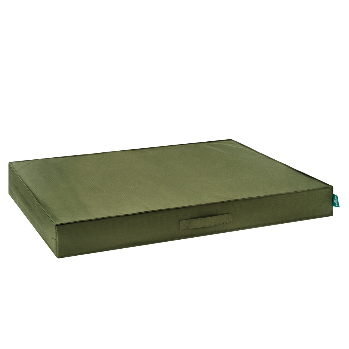 FurHaven Grid Indoor-Outdoor Cooling Memory Foam Deluxe Mattress for Dogs and Cats - Olivine, Medium