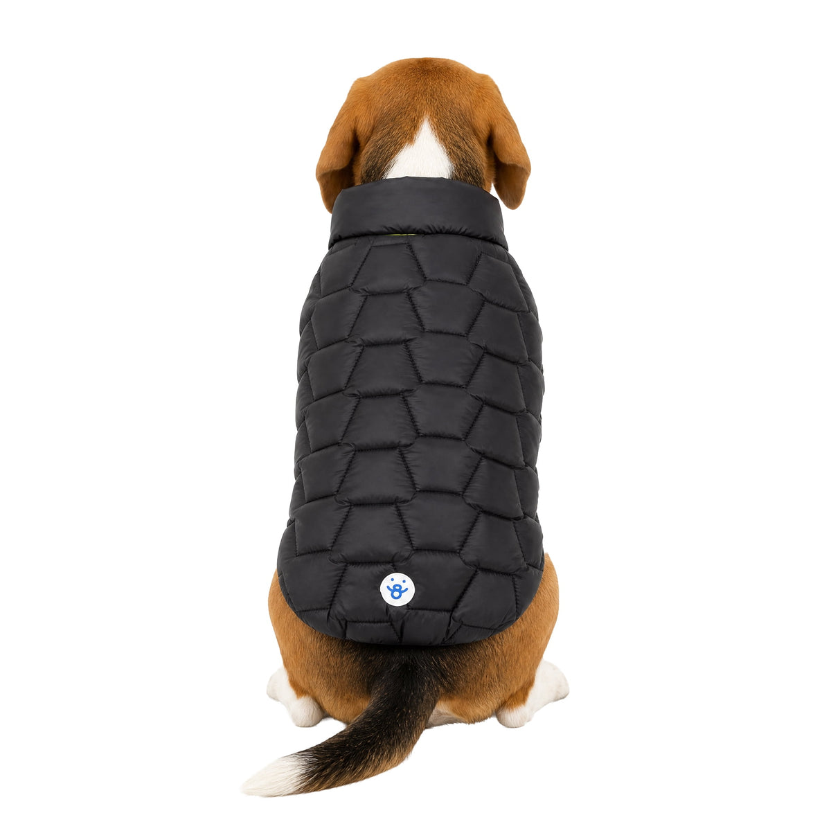 Oodles Quilted Fall Puffer Dog Jacket, Pink, Small