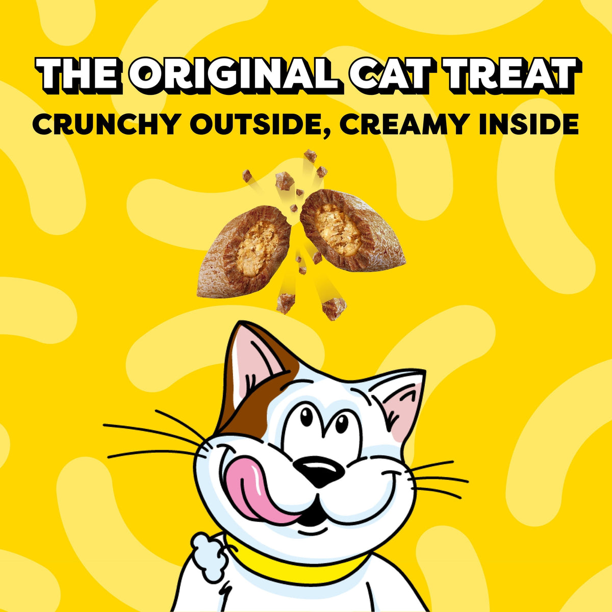 Temptations Classic Savory Salmon Flavor Crunchy And Soft Treats For Cats, 3 Oz Pouch